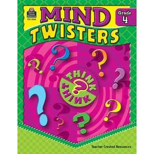  5 Pack TEACHER CREATED RESOURCES MIND TWISTERS GR 4 