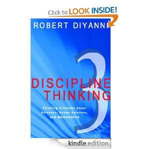 Discipline Thinking 3 Thinking Critically About Sciences, Social 