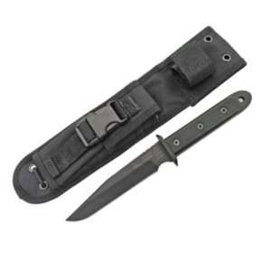   Fixed Blade Knife with G 10 Handles & Kydex Sheath
