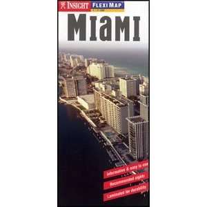  Insight Guides 586245 Miami Insight Flexi Map: Office 