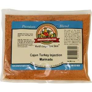 Cajun Turkey Injection Marinade, Bulk, 4 oz:  Grocery 