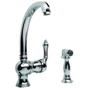 Graff GN 4410 LM7 PC One Handle Kitchen Faucet with Sidespray Polished 