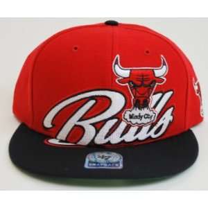  47 Brand NBA Chicago Bulls Slam Dunk MVP Red Snapback 