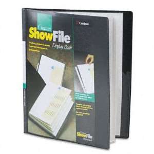  ShowFile Display Book with Custom Cover Pocket   12 Letter 