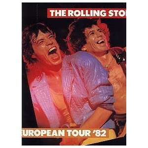  ROLLING STONES 1982 CONCERT TOUR PROGRAM BOOK Everything 