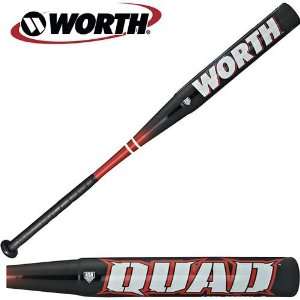  Worth LQUAD Lithium Quad Fast Pitch Softball Bat 34 inch 