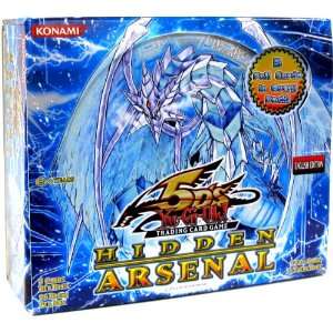  Yugioh Hidden Arsenal Booster Box 36 ct: Toys & Games