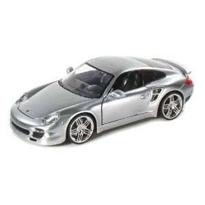  Porsche 911 Turbo 1/24 Silver: Toys & Games