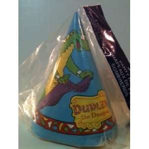  Vintage Dudley The Dragon Party Hats (8 count) Health 