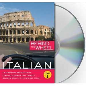  Behind the Wheel   Italian 1 [Audio CD] Behind the Wheel Books