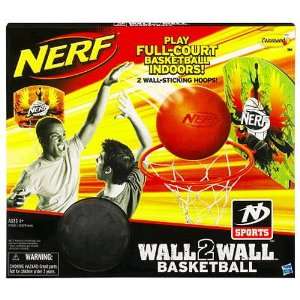  NERF WALL 2 WALL BASKETBALL [PLAY FULL COURT BASKETBALL 