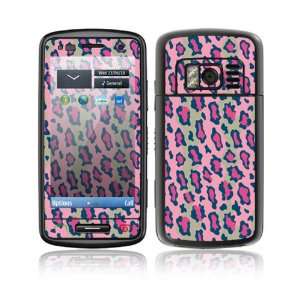 Nokia C6 01 Decal Skin Sticker   Pink Leopard