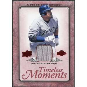  2008 Upper Deck UD A Piece of History Timeless Moments 