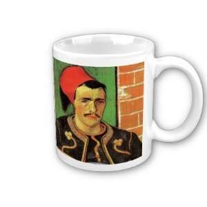   The Zouave Half Length by Vincent Van Gogh Coffee Cup 