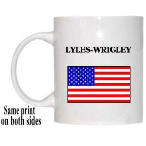    US Flag   Lyles Wrigley, Tennessee (TN) Mug 