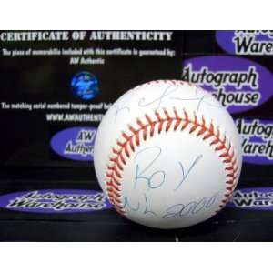  Rafael Furcal Autographed Baseball   inscribed ROY 2000 NL 