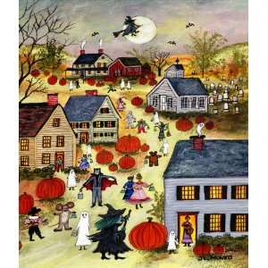    Happy Halloween   Little ~ Wooden Jigsaw Puzzle: Toys & Games