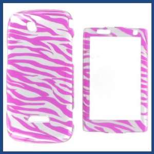  Sidekick 4G 2D Silver Pink Zebra Protective Case 