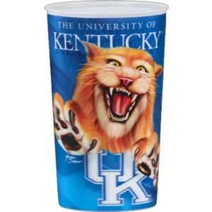    Kentucky Wildcats NCAA 3D Lenticular Cup: Sports & Outdoors