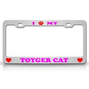  I PAW MY TOYGER Cat Pet Animal High Quality STEEL /METAL 
