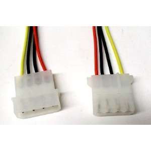    10inches 4 Pin At / ATX Power Supply Extension Cable: Electronics