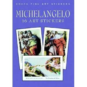  Michelangelo Sistine Chapel Art Sticker Set   16 Stickers 