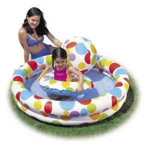  Blow Up Toddler Kiddie Swimming Pool: Toys & Games