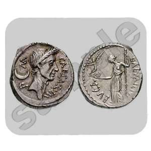  Julius Caesar Two sided Coin Mouse Pad