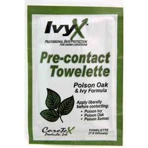  IvyX Pre contact Skin Protection Towelette Case Pack 50 