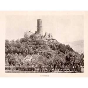 1906 Print Bad Gobesberg Ruins North Rhine Westphalia Germany Fortress 