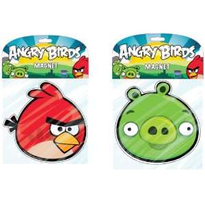 Angry Birds Flat Magnets Set Of 2:  Toys & Games