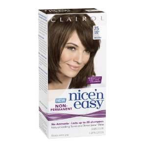  Clairol Nice N Easy Non Permanent Hair Color 75 Light Ash 