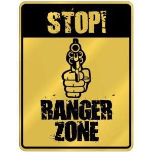  New  Stop  Ranger Zone  Parking Sign Name