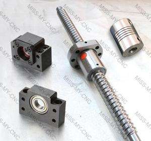 ballscrews 400/1200/1520mm+4 BK/BF+6 supported rails+ 4 couplers+2 