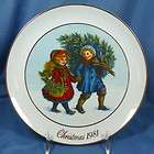 sharing the christmas spirit 1981 fi rst plate in the