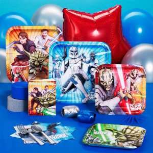  Lets Party By HALLMARK Star Wars The Clone Wars Opposing 