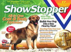 Show Stopper Dog Coat & Skin Supplement natural 15 lbs  
