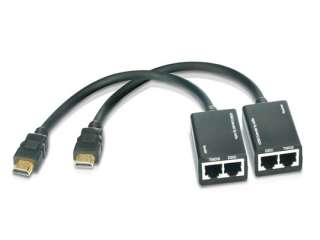 HDMI DVI Cat5 Cat 5/6 UTP AV Extender Balun Repeater  