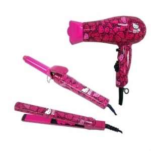   Kitty Combo Hair Dryer, Straightener, and Curling Iron By HELLO KITTY