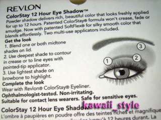 Revlon COLORSTAY 12 Hour Eyeshadow Quads x4 NEW COLORS  