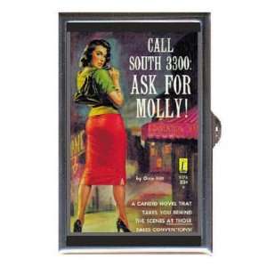  ASK FOR MOLLY SEXY PIN UP PULP Coin, Mint or Pill Box 
