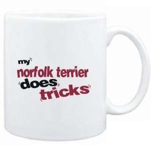   Mug White  MY Norfolk Terrier DOES TRICKS  Dogs