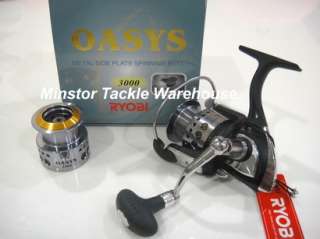 Ryobi Oasys 3000 Spinning Reel New  