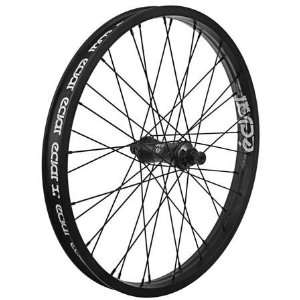 Eclat Front Straight Wall BMX Bike Wheel   36 H   Black:  