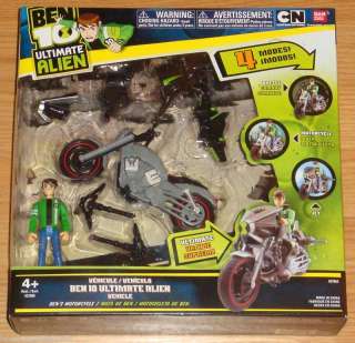 Ben 10 Ultimate Alien Vehicle Bens MOTORCYCLE with BEN  