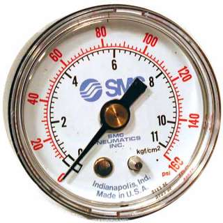 SMC Pressure Gauge 0 160 PSI ( 0143OC )  