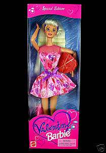 Valentine Barbie Special Ed Mint NRFB Mattel 17649  