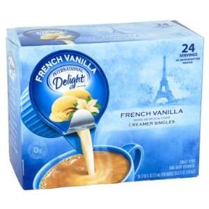 International Delight French Vanilla Creamers   24 Pack:  