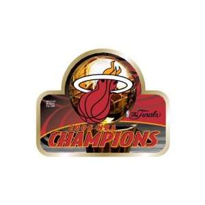  Miami Heat 2006 NBA Champions Lapel Pin