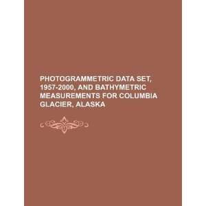 com Photogrammetric data set, 1957 2000, and bathymetric measurements 